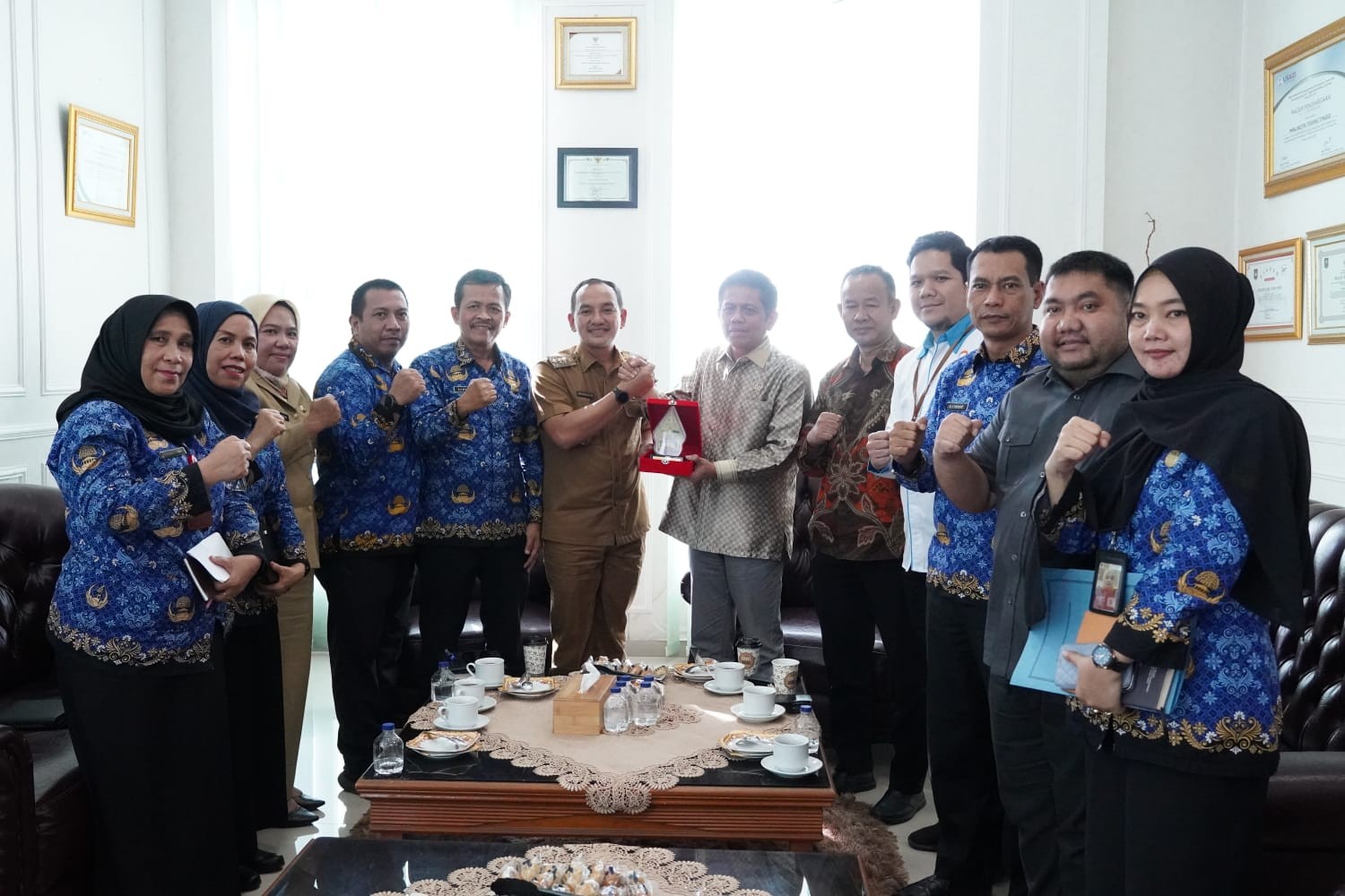 TINGKATKAN MUTU LAYANAN PUBLIK, WALI KOTA TEBING TINGGI TERIMA OMBUDSMAN RI DAN LANGSUNG TINJAU RSUD KUMPULAN PANE